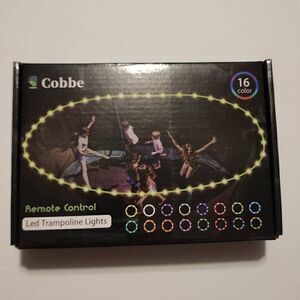 Cobbe 16 Color Remote Control Led Trampoline Lights New In Box